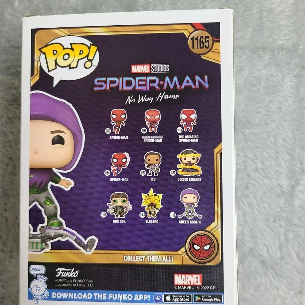 Funko Pop! Disney - Marvel - Spider-Man No Way Home‎ - Green Goblin #1165 NEW